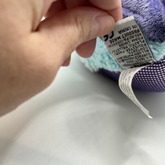 Ganz Webkinz Blufadoodle Purple Blue Bird Plush 9" Stuffed Animal HM453 - Picture 6 of 10